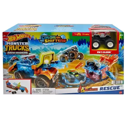 Hot Wheels Monster Trucks Arena Smashers Rescue Produktfoto