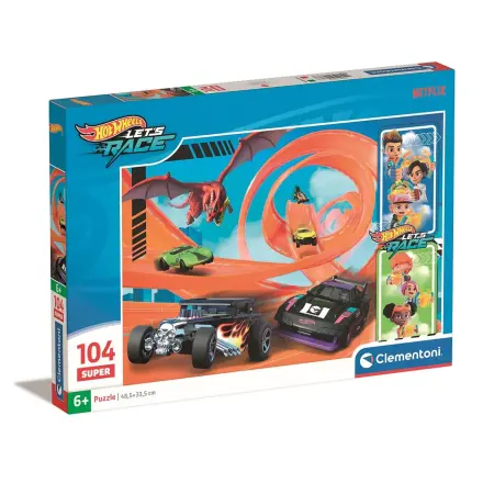 Hot Wheels Puzzle 104St Produktfoto
