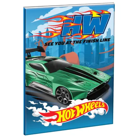 Hot Wheels Race B/5 liniertes Notizbuch 40 Blatt Produktfoto
