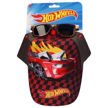 Hot Wheels Racing Sonnenbrille und Baseballkappe Set Produktfoto