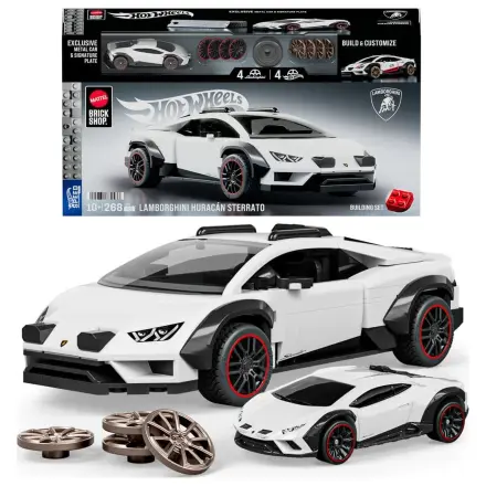 Hot Wheels Speed Mattel Brick Shop Bausatz 1/32 Lamborghini Huracán Sterrato Produktfoto
