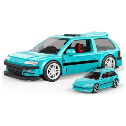 Hot Wheels Speed Series Mattel Brick Shop Bauset 1/32 Custom ’90 Honda Civic EF Produktfoto