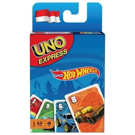 Hot Wheels UNO Kartenspiel Produktfoto