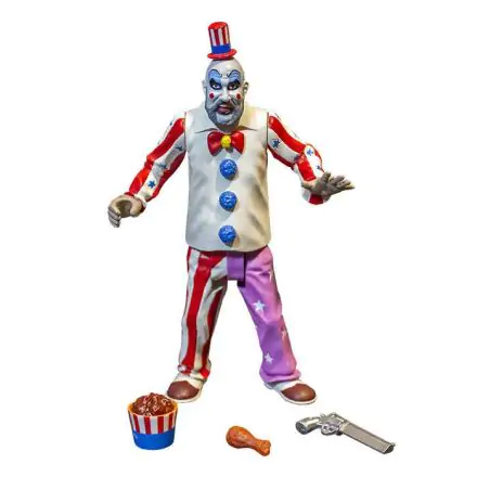 House of 1000 Corpses Action Figur Finger Lickin' Pistol Whippin' Captain Spaulding 15 cm Produktfoto
