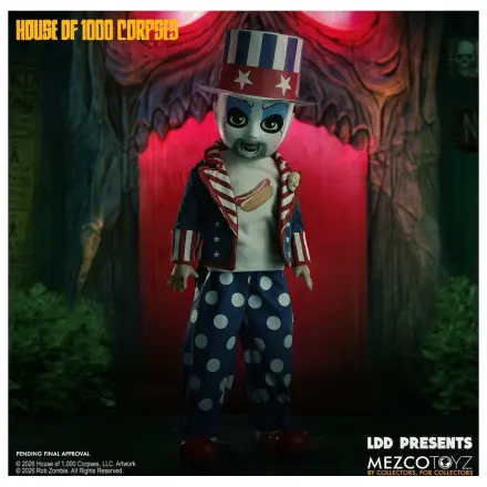 House of 1000 Corpses LDD Presents Puppe Captain Spaulding 25 cm Produktfoto