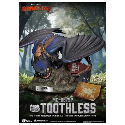 How To Train Your Dragon 2 Master Craft Statue Ohnezahn 38 cm Produktfoto