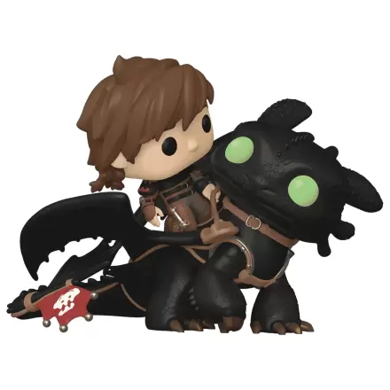 How to Train Your Dragon Funko POP! Rides Deluxe Vinyl Hiccup w/Toothless Figur Produktfoto