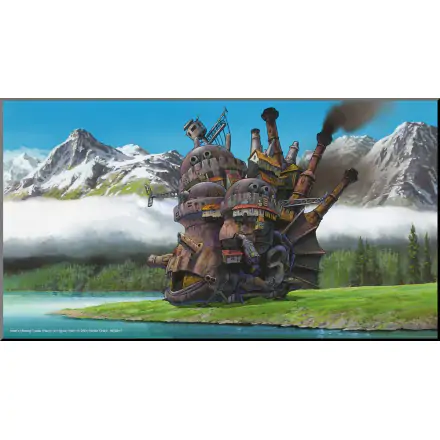 Das wandelnde Schloss Holzdruck Movie Poster Produktfoto