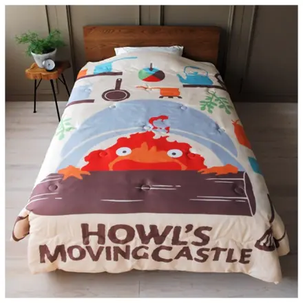 Howl’s Moving Castle Natsu Bettdecke Cook mit Calcifer Produktfoto