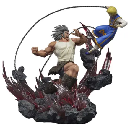 Hunter x Hunter Elite Dynamische Statue 1/6 Kurapika Vs Uvogin 61 cm Produktfoto