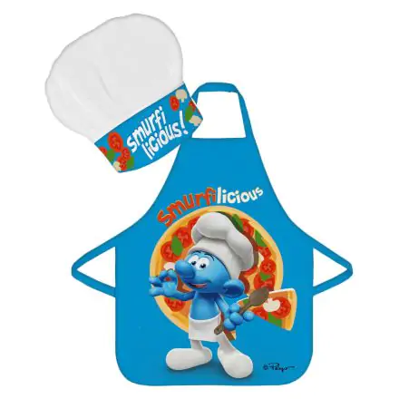 Smurfs Kinder Schürze 2-teiliges Set Produktfoto