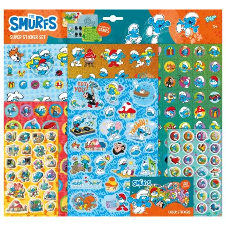 The Smurfs fröhliches Super-Sticker-Set Produktfoto