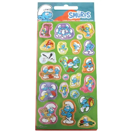 The Smurfs Together holografisches Aufkleber-Set Produktfoto
