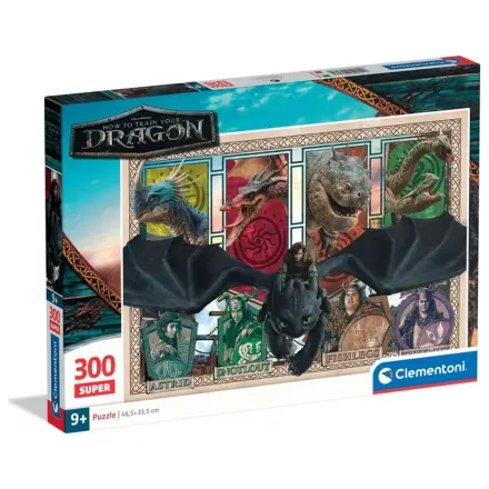 How to Train Your Dragon Mystic Skies 300 Teile Puzzle Produktfoto