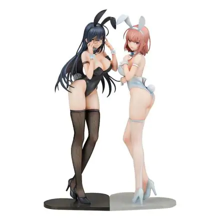 Ikomochi Original Character Statuen 1/6 Black Bunny Aoi & White Bunny Natsume 30 - 31 cm termékfotója