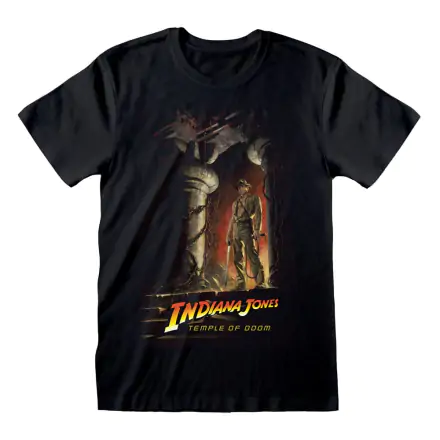 Indiana Jones and the Temple of Doom Poster T-shirt Produktfoto