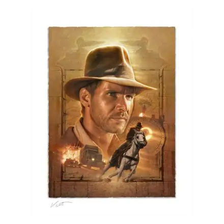 Indiana Jones Kunstdruck Pursuit of the Ark 46 x 58 cm - ungerahmt Produktfoto
