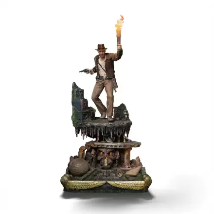 Indiana Jones Art Scale Deluxe Statue 1/10 Indiana Jones 40 cm termékfotója