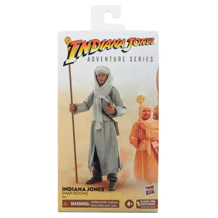 Indiana Jones Adventure Series Action Figur Indiana Jones (Map Room) (Raiders of the Lost Ark) 15 cm Produktfoto