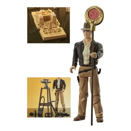 Indiana Jones: Jäger des verlorenen Schatzes Jumbo Vintage Kenner Playset SDCC 2023 Exclusive 30 cm Produktfoto