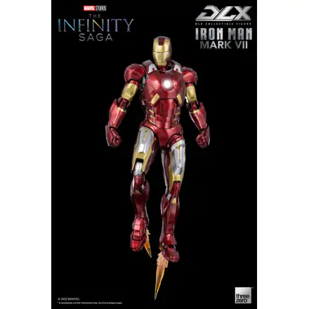Infinity Saga DLX Actionfigur 1/12 Iron Man Mark 7 17 cm Produktfoto