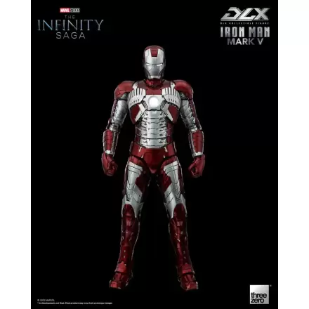 Infinity Saga DLX Actionfigur 1/12 Iron Man Mark 5 17 cm termékfotója