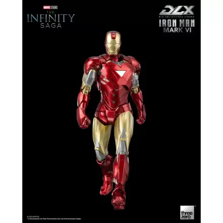 Infinity Saga DLX Actionfigur 1/12 Iron Man Mark 6 17 cm Produktfoto
