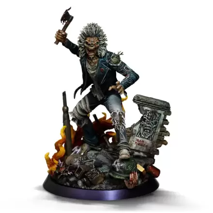 Iron Maiden Art Scale Statue 1/10 Eddie 50th Year Anniversary 22 cm Produktfoto