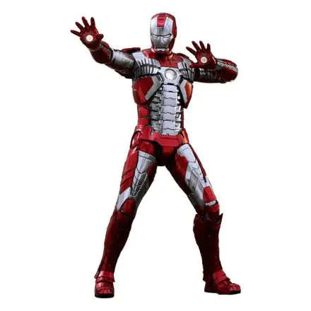 Iron Man 2 Movie Masterpiece Series Diecast Actionfigur 1/6 Iron Man Mark V 32 cm Produktfoto