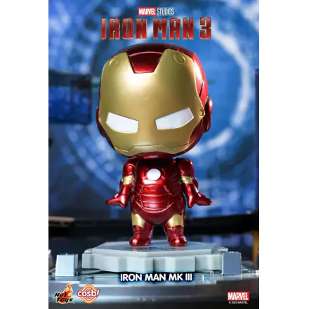 Iron Man 3 Cosbi Minifigur Iron Man Mark 3 8 cm termékfotója