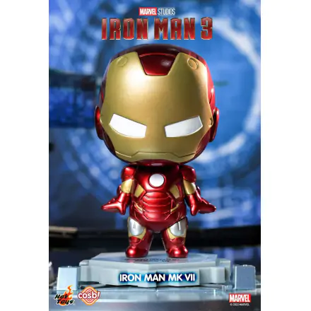 Iron Man 3 Cosbi Minifigur Iron Man Mark 7 8 cm Produktfoto