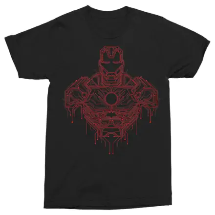 Iron Man circuit Herren-T-Shirt Produktfoto