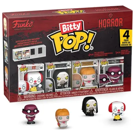 Bitty Funko POP! Vinylfigur 4er-Pack Horror 2,5 cm Produktfoto