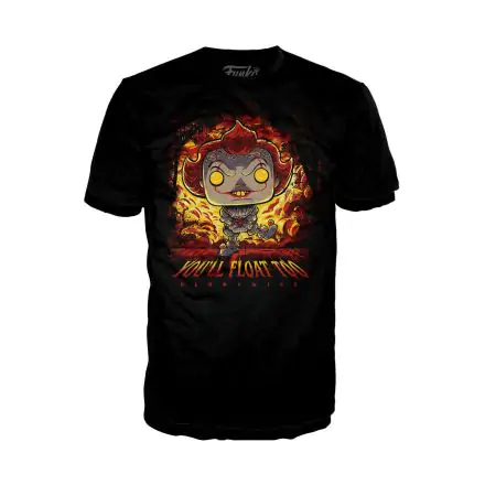 It Loose Funko POP! Tees T-shirt Pennywise You´ll Float Too Produktfoto