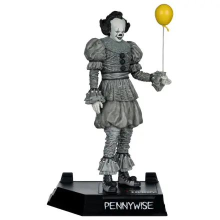 It Welcome to Derry Movie Maniacs Figur Pennywise (Schwarz & Weiß) 16 cm Produktfoto