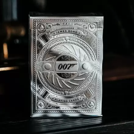 James Bond Spielkarten Silver Edition Produktfoto