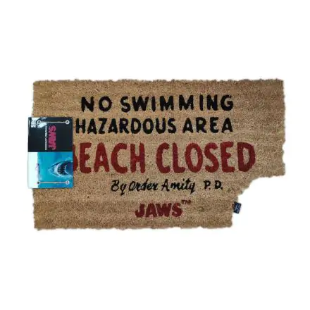 Jaws Fußmatte Beach Closed 43 x 72 cm Produktfoto