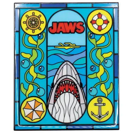 Jaws Barren im Buntglas-Stil Limited Edition Produktfoto