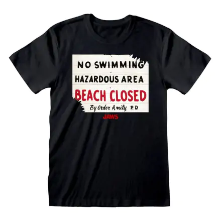 Jaws No Swimming T-shirt Produktfoto