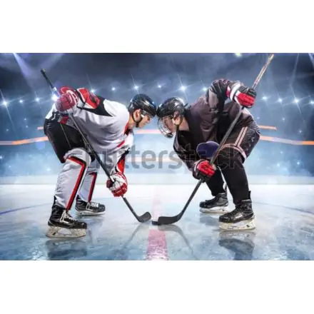 Ice Hockey Fleece Decke 100*140 cm Produktfoto