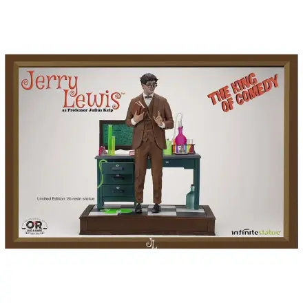 Jerry Lewis Professor Julius Kelp Statue Limitierte Edition 1/6 30 cm Produktfoto