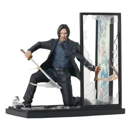 John Wick: Chapter 4 Gallery PVC-Statue John Wick (Stained Glass) 20 cm Produktfoto