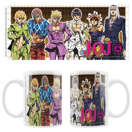 JoJo´s Bizarre Adventure Part 5: Golden Wind Keramik-Tasse Main Characters Produktfoto