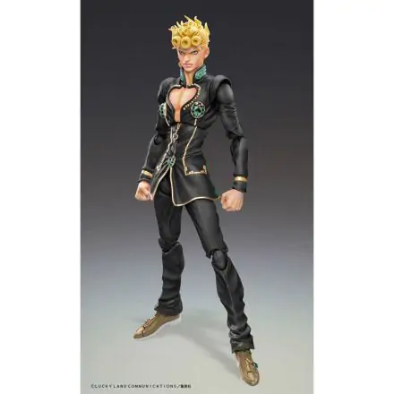 JoJo's Bizarre Adventure Part5 Super Action Actionfigur Chozokado (Giorno Giovanna Ver. Black) 15 cm termékfotója