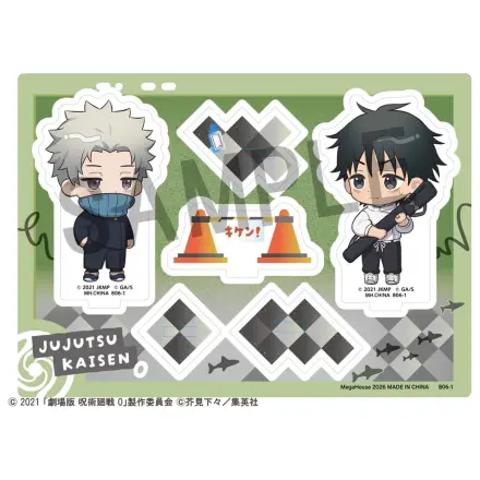 Jujutsu Kaisen Buddycolle Acryl-Aufsteller 5th Anniversary B Toge Inumaki & Yuta Okkotsu (Jujutsu Kaisen 0) 10 cm Produktfoto