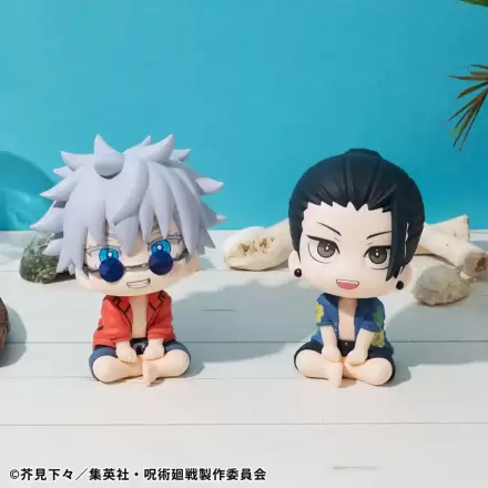 Jujutsu Kaisen Look Up PVC-Statue Satoru Gojo & Suguru Geto Okinawa Ver. Set (mit Geschenk) 11 cm Produktfoto