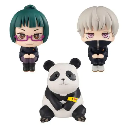 Jujutsu Kaisen Look Up PVC Statuen Maki & Toge & Panda Limited Ver. 11 cm termékfotója