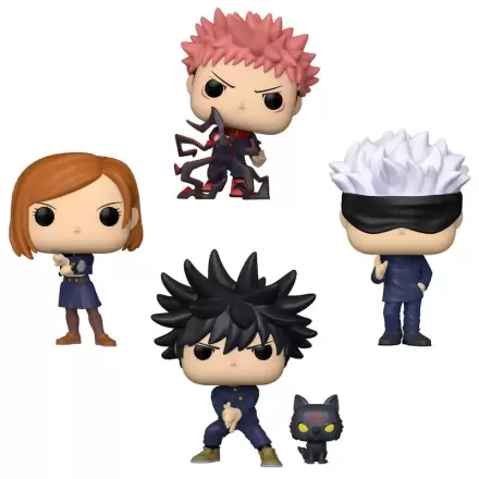 Jujutsu Kaisen POP! Animation Vinyl Figuren 4er-Pack S1 9 cm Produktfoto