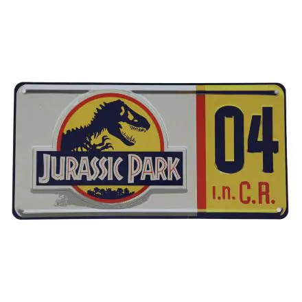 Jurassic Park Replik 1/1 Dennis Nedry Nummernschild termékfotója