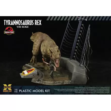 Jurassic Park Plastic Model Kit 1/35 Tyrannosaurus Rex 42 cm Produktfoto